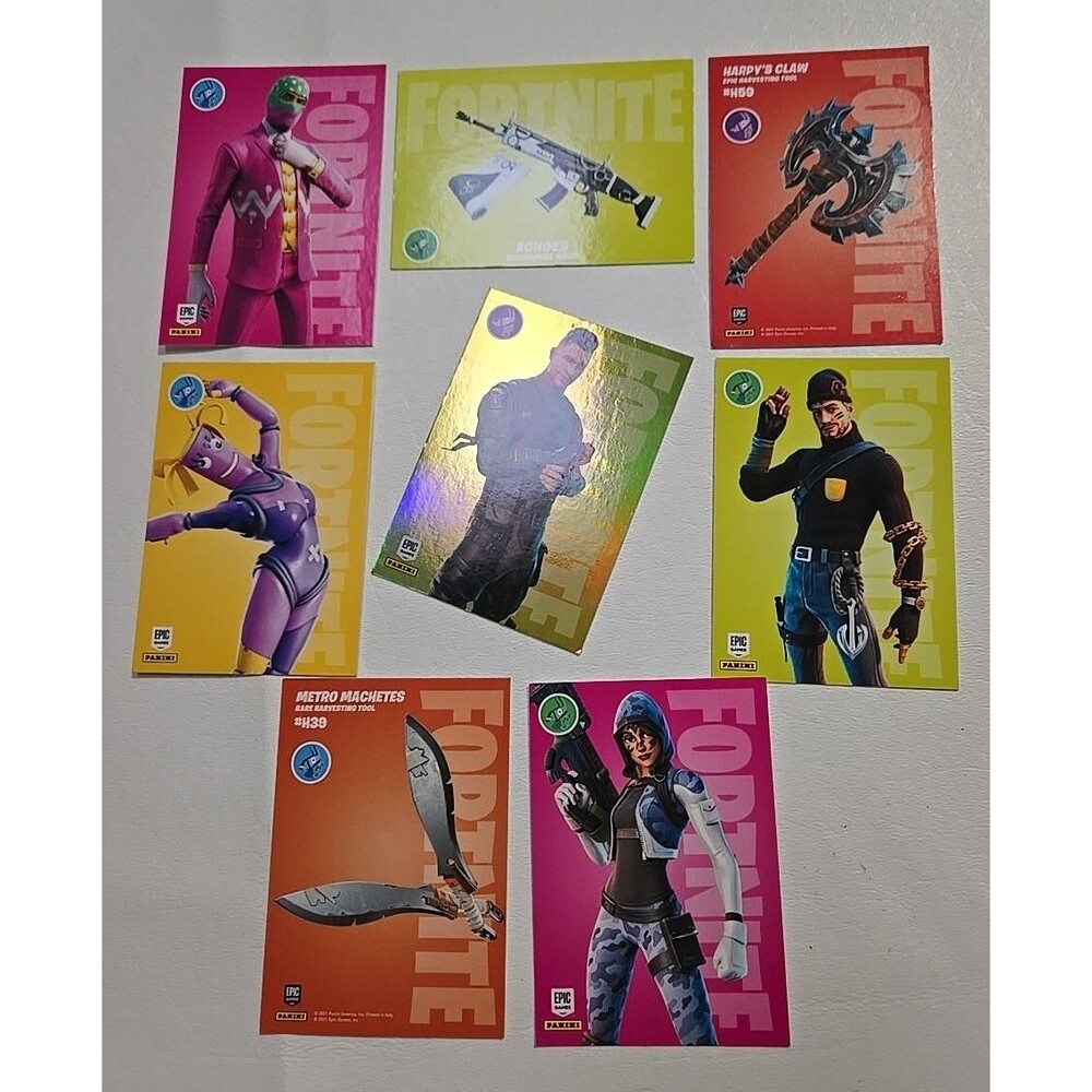 2021 SQUAD LEADER PANINI FORTNITE #183 and more Lot